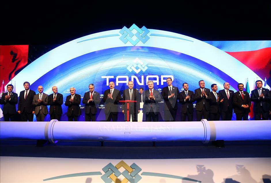 Trans Anadolu Doğalgaz Boru Hattı'nın açılışı