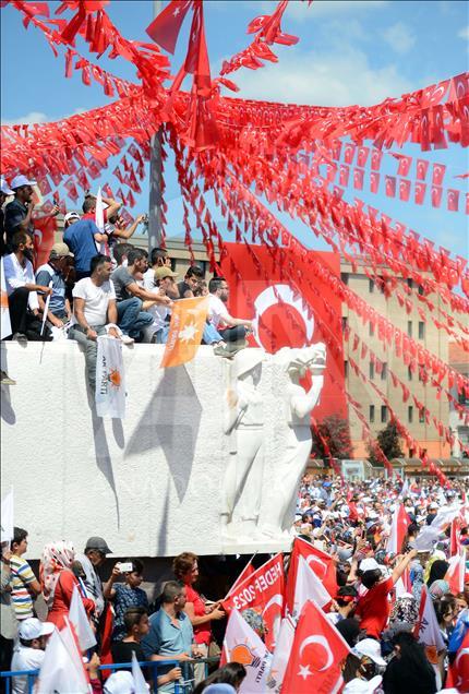AK Parti'nin Eskişehir mitingi