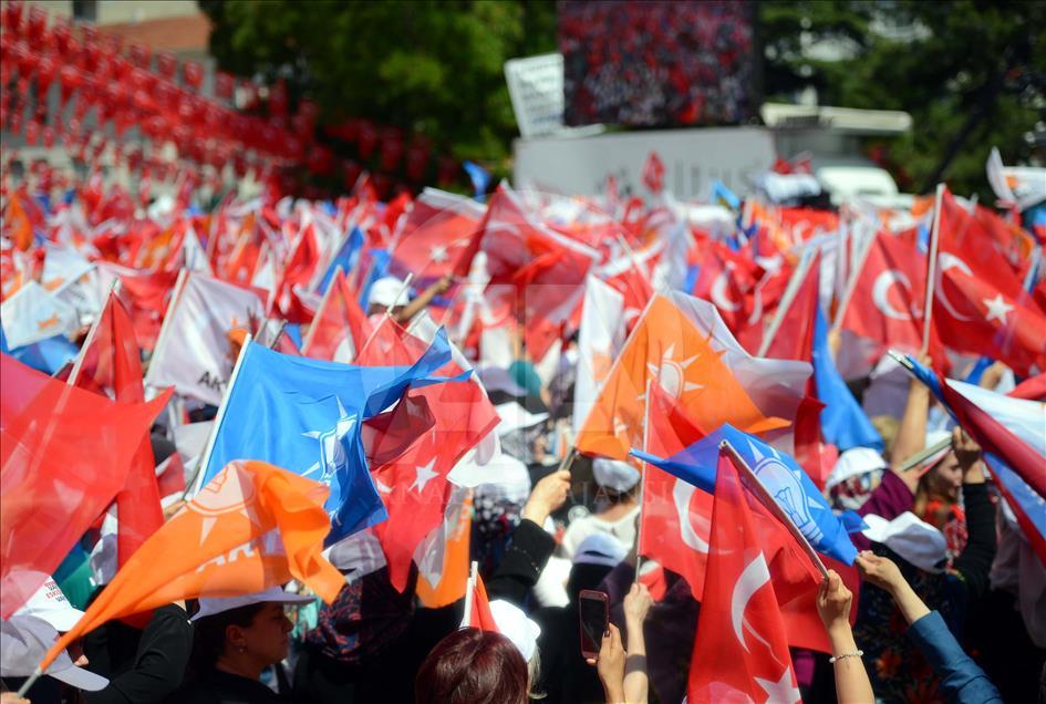 AK Parti'nin Eskişehir mitingi