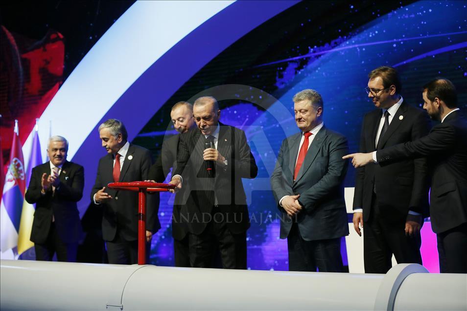 Trans Anadolu Doğalgaz Boru Hattı'nın açılışı