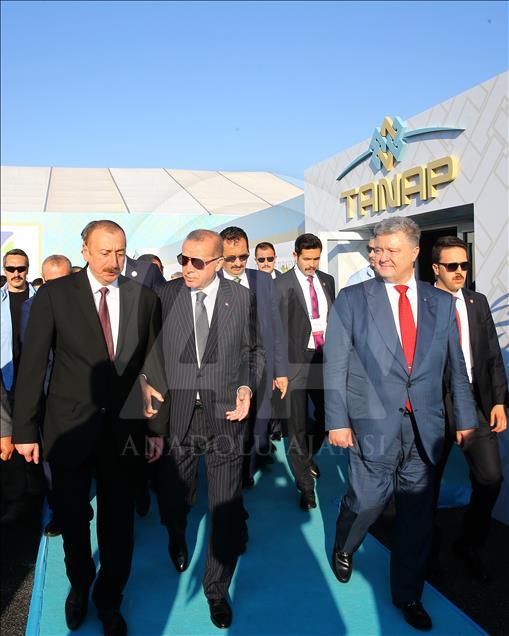 Trans Anadolu Doğalgaz Boru Hattı'nın açılışı
