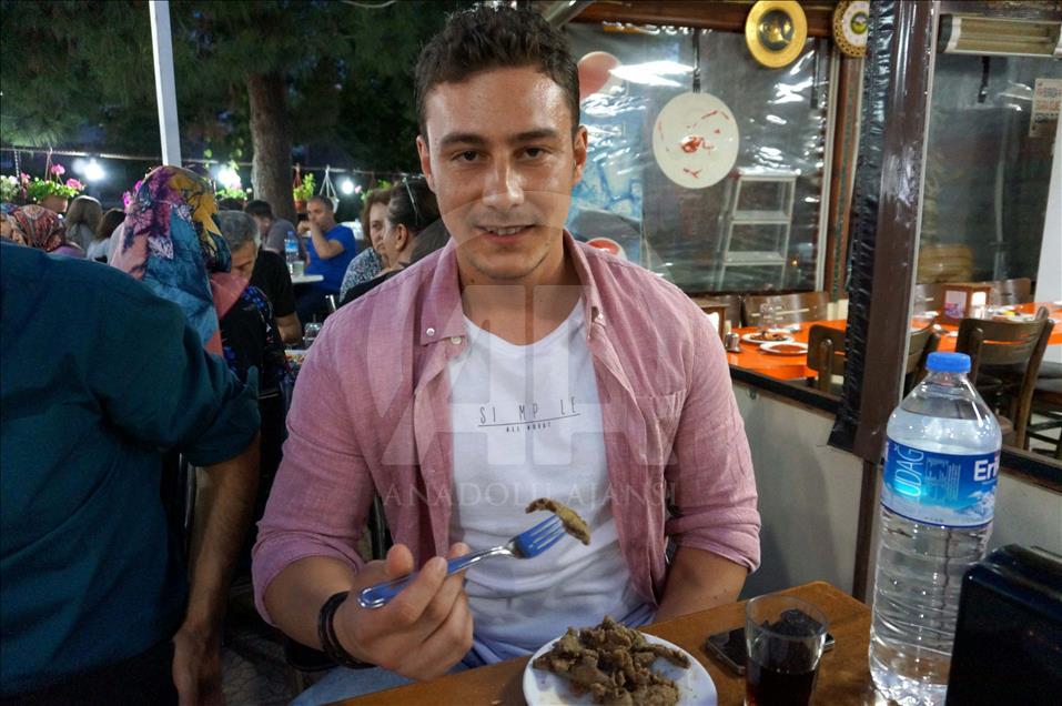 Ciğer, Edirne'de ramazanda da vazgeçilmez lezzet oldu