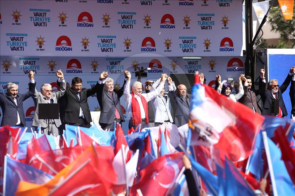 AK Parti'nin Çankırı mitingi