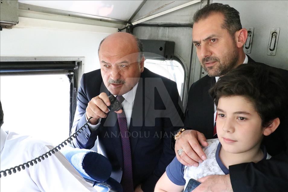 Doğu Ekspresi ile hatıralarına yolculuk yaptı