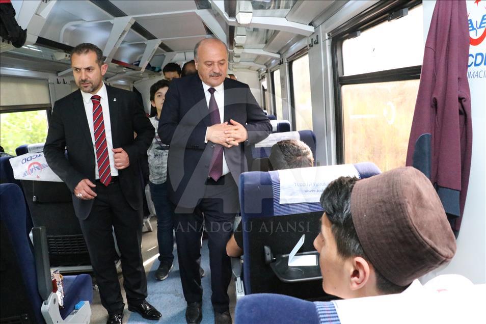 Doğu Ekspresi ile hatıralarına yolculuk yaptı