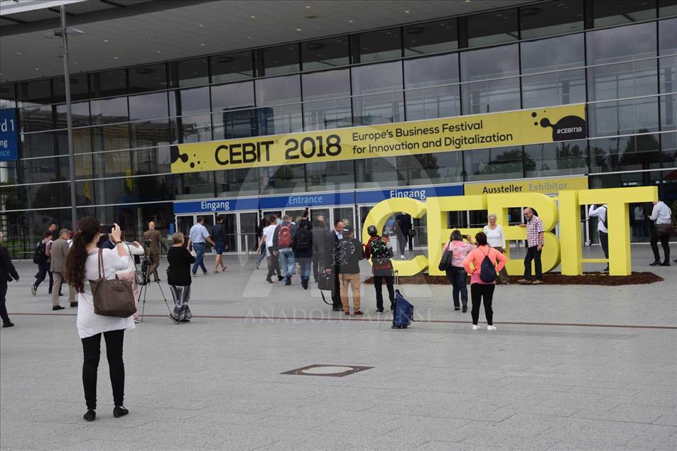Feria de tecnología CeBIT 2018