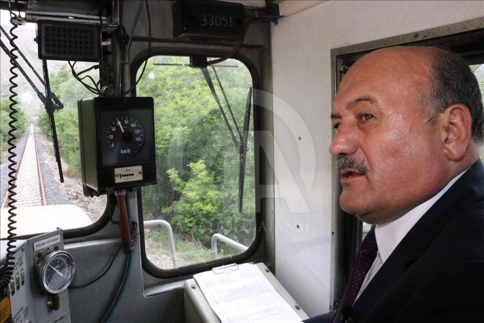 Doğu Ekspresi ile hatıralarına yolculuk yaptı
