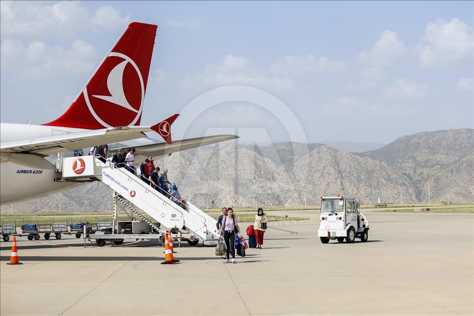 Şırnak'ın batıya açılan kapısı Şerafettin Elçi Havalimanı
