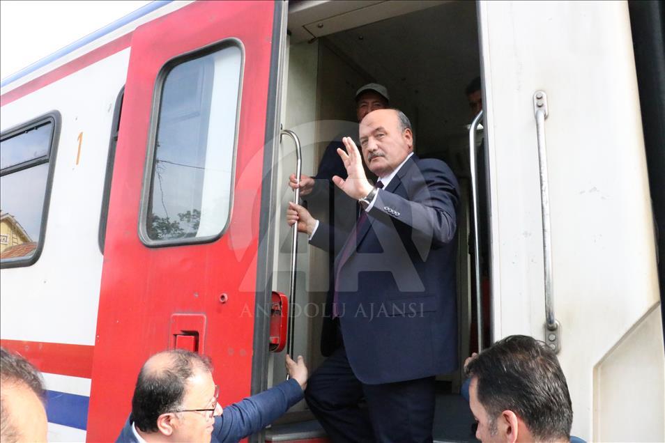 Doğu Ekspresi ile hatıralarına yolculuk yaptı