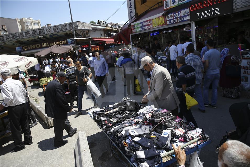 Ankara'da bayram alışverişi