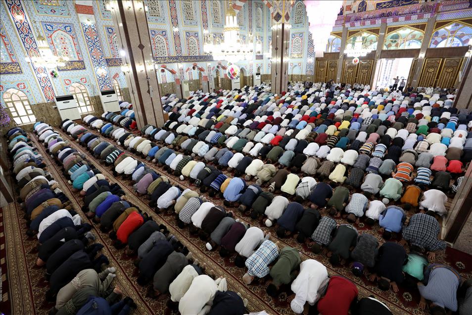 Erbil'de Bayram Namazı