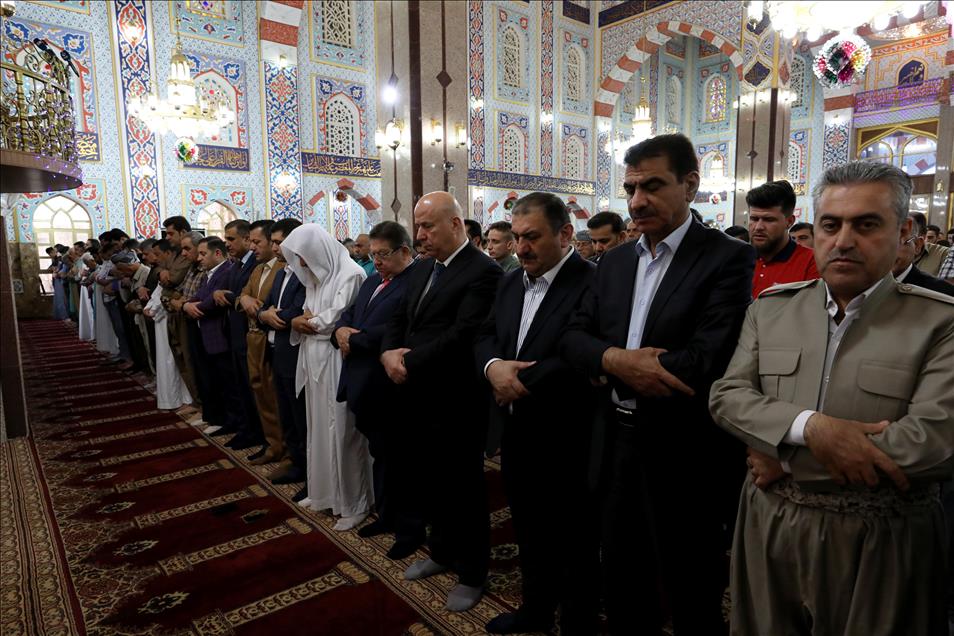 Erbil'de Bayram Namazı