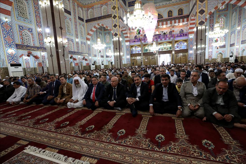 Erbil'de Bayram Namazı