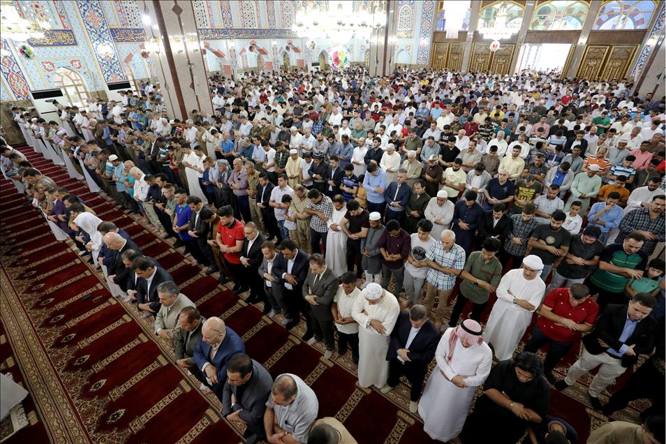 Erbil'de Bayram Namazı