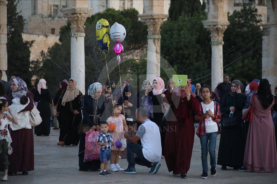 Kudüs'te Ramazan Bayramı