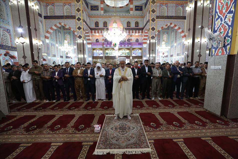 Erbil'de Bayram Namazı