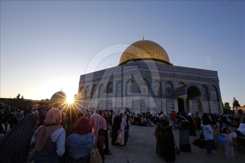 Kudüs'te Ramazan Bayramı