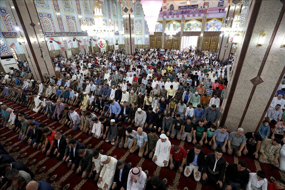 Erbil'de Bayram Namazı