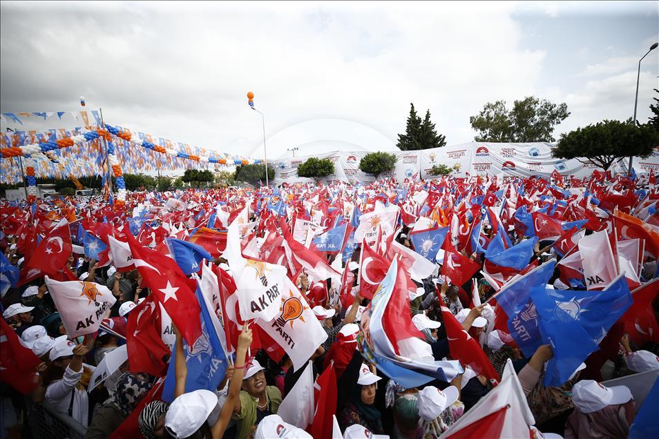 AK Parti'nin Antalya mitingi