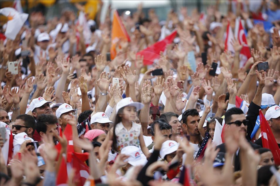 Cumhurbaşkanı ve AK Parti Genel Başkanı Erdoğan Antalya'da