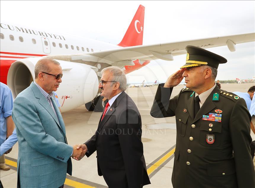Cumhurbaşkanı ve AK Parti Genel Başkanı Erdoğan, Antalya'da