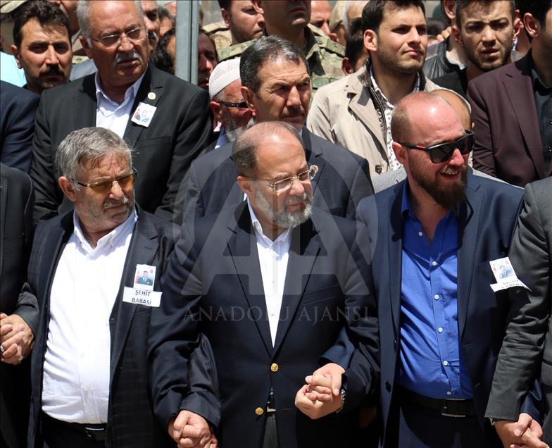 Şehit jandarma Çelebi son yolculuğuna uğurlandı