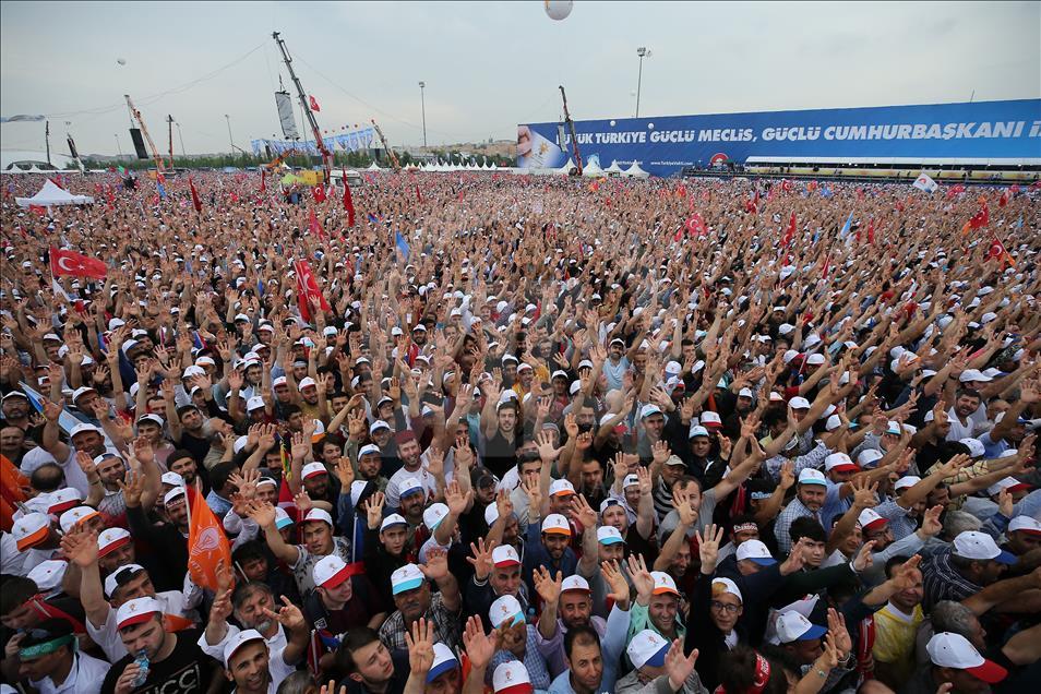 AK Parti'nin Büyük İstanbul Mitingi