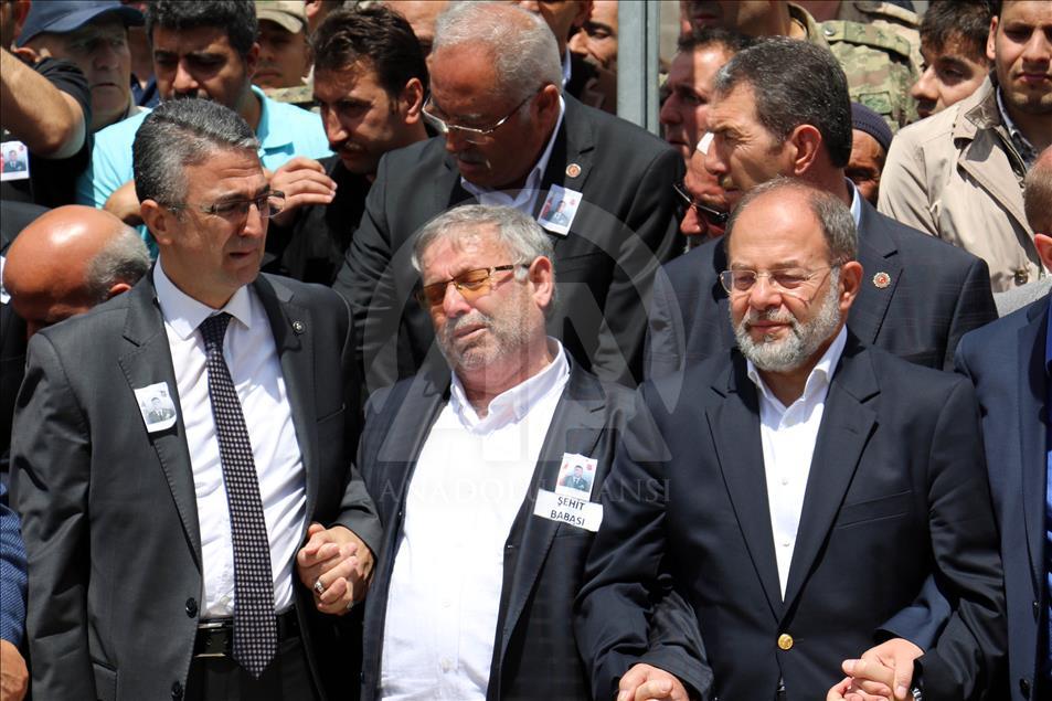 Şehit jandarma Çelebi son yolculuğuna uğurlandı