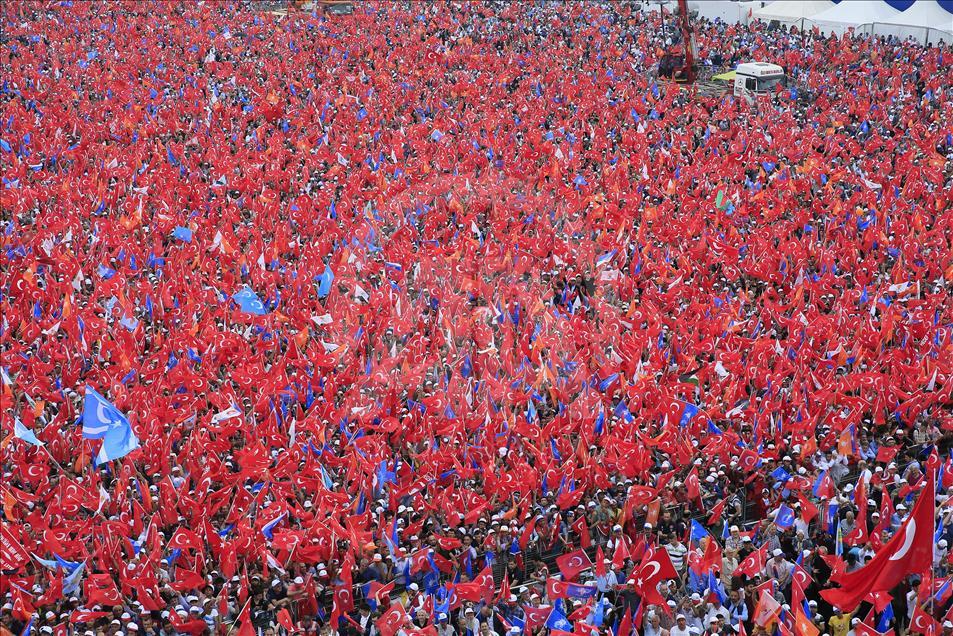 AK Parti'nin Büyük İstanbul Mitingi