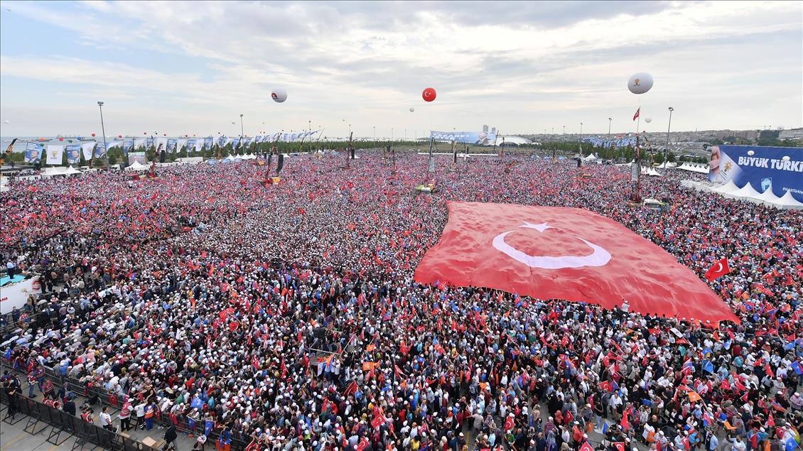 AK Parti'nin Büyük İstanbul Mitingi
