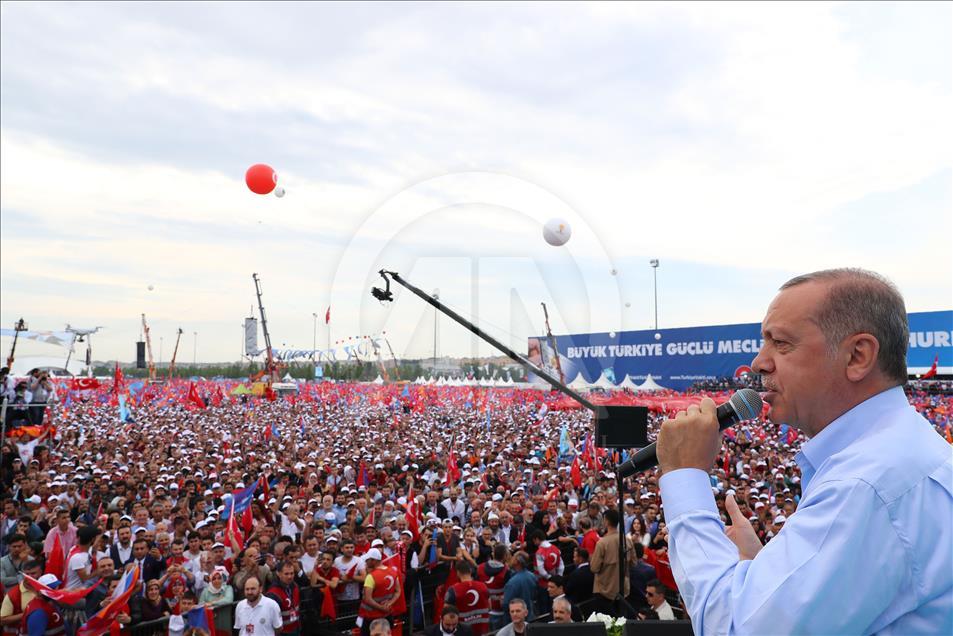 AK Party's mega rally in Istanbul