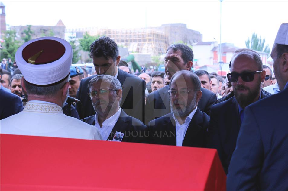 Şehit jandarma Çelebi son yolculuğuna uğurlandı