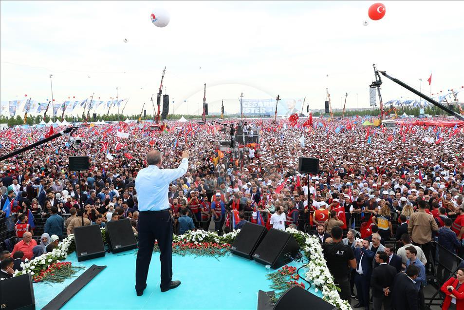 AK Parti'nin Büyük İstanbul Mitingi