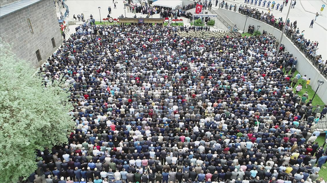 Şehit jandarma Çelebi, son yolculuğuna uğurlandı