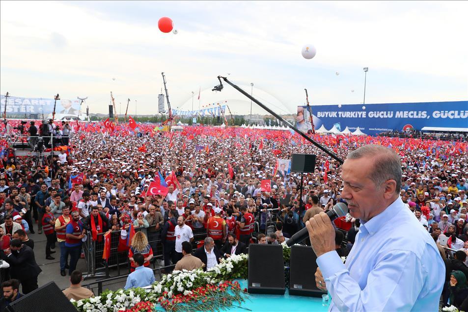 AK Party's mega rally in Istanbul