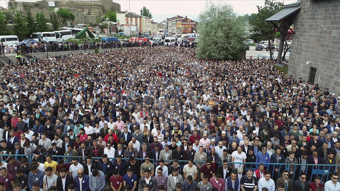 Şehit jandarma Çelebi, son yolculuğuna uğurlandı