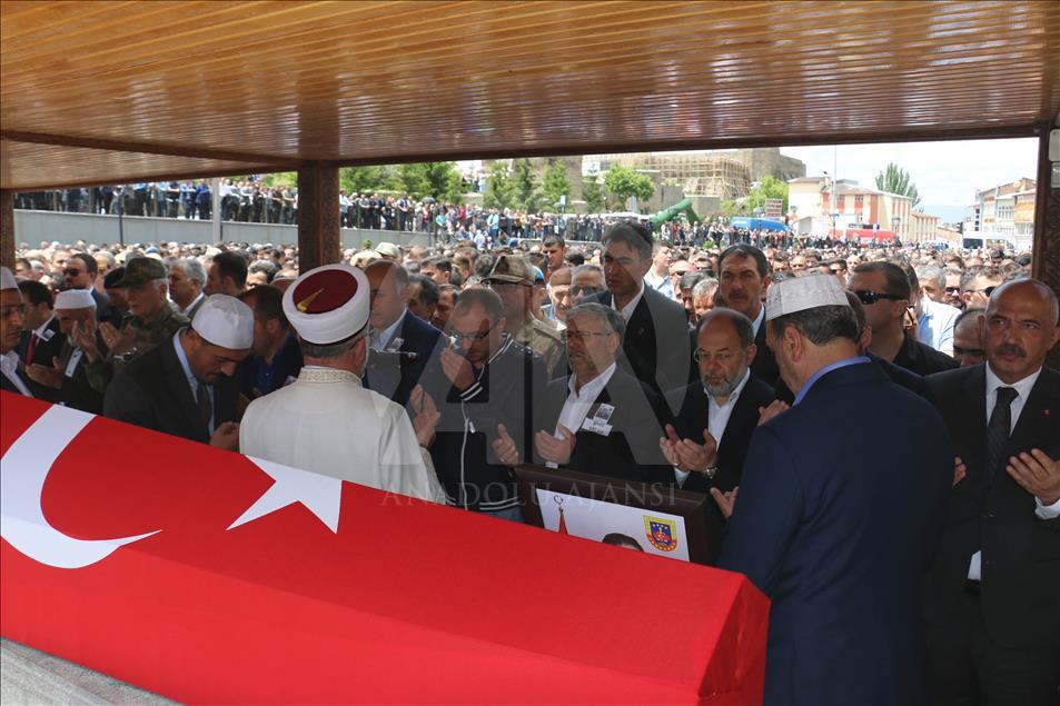 Şehit jandarma Çelebi son yolculuğuna uğurlandı