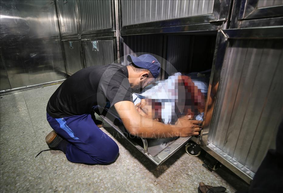 İsrail askerleri Gazze sınırında bir Filistinliyi şehit etti
