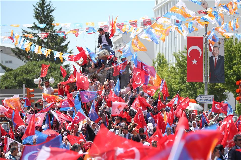 AK Parti'nin Van mitingi