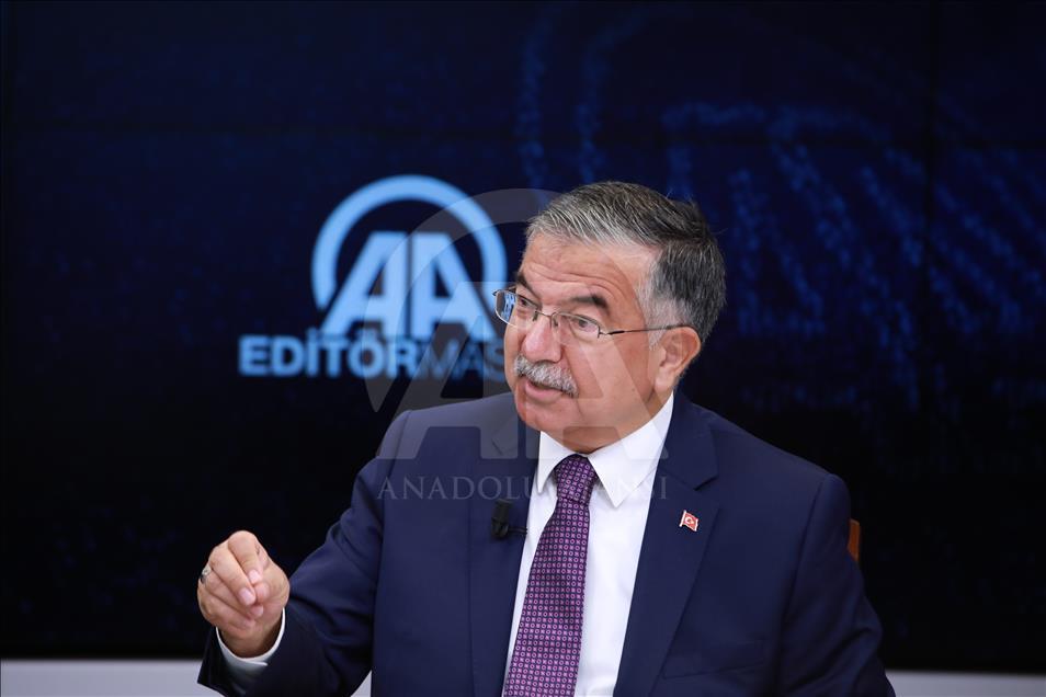 Milli Eğitim Bakanı İsmet Yılmaz, AA Editör Masası’nda