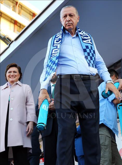 AK Parti'nin Adana mitingi