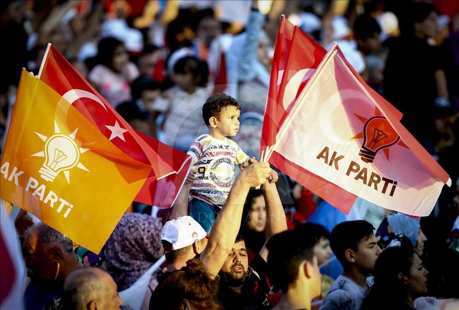 AK Parti'nin Adana mitingi