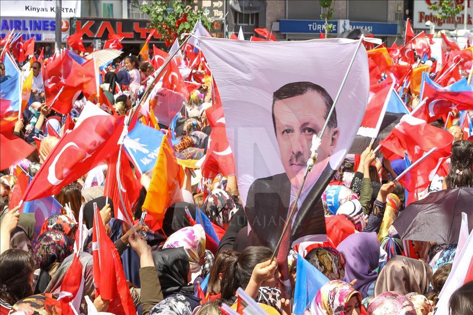 AK Parti'nin Van mitingi
