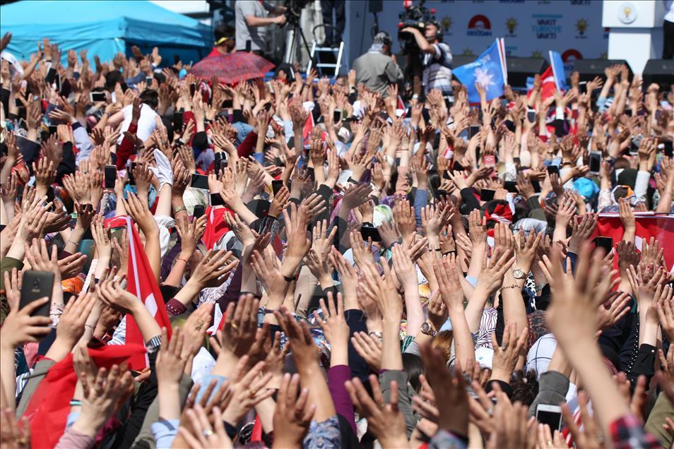 AK Parti'nin Van mitingi
