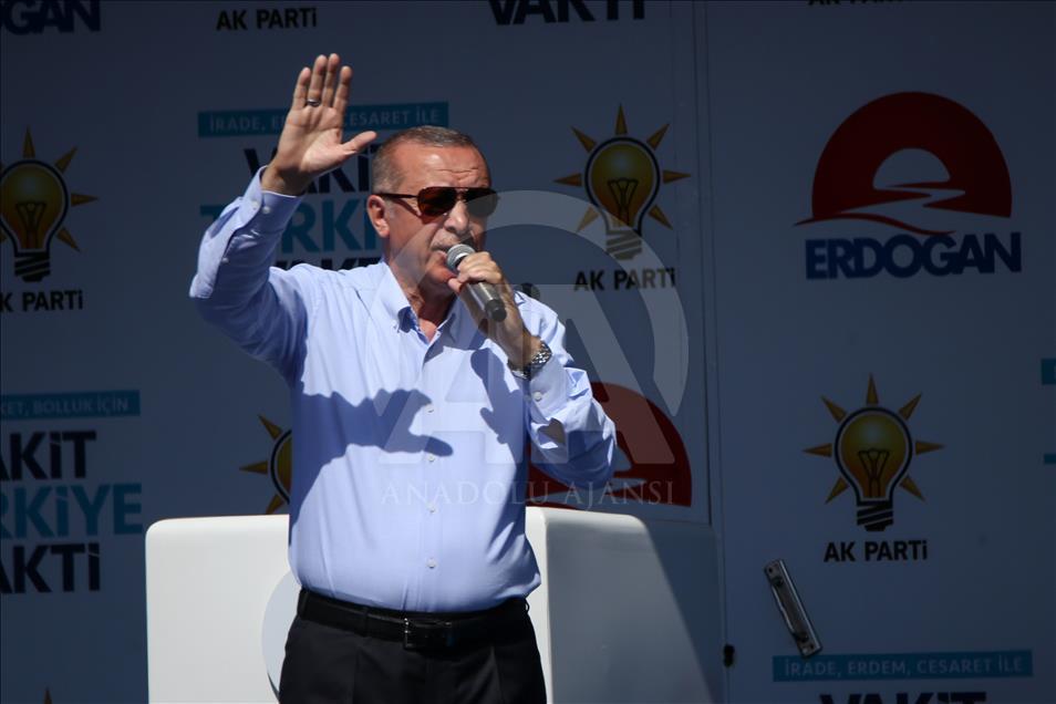 AK Parti'nin Van mitingi