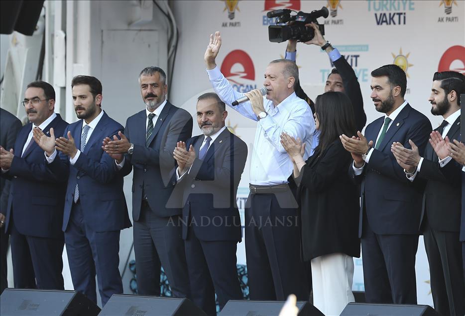 AK Parti'nin Adana mitingi