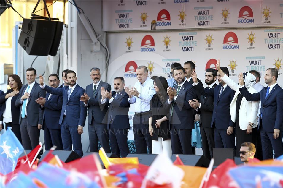AK Parti'nin Adana mitingi