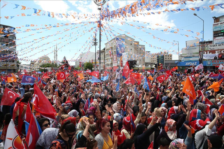 AK Parti'nin Van mitingi