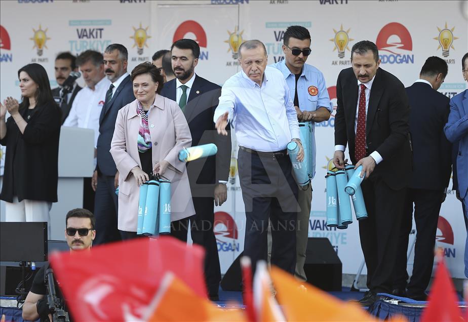 AK Parti'nin Adana mitingi
