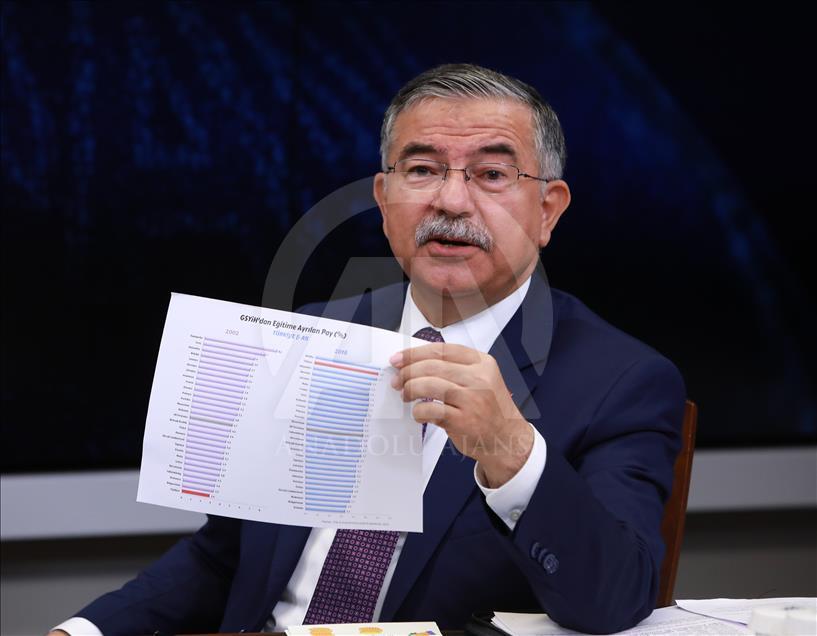 Milli Eğitim Bakanı İsmet Yılmaz, AA Editör Masası’nda
